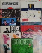 A collection of 11 x vinyl records. (refP).
