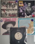 The Clash Vinyl Records x 5. (refS).