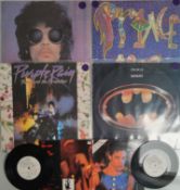5 x Prince Vinyl Records - Batdance - Purple Rain - 1999 Etc. (refS).