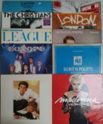 10 x Vinyl Records - Gary Numan - Human League - Mott The Hoople etc. (refPS).