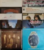 A collection of 10 x vinyl records. (refPS).