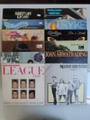A collection of 12 x vinyl records. (refP).