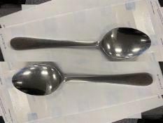 Lot 18. Serving Forks and Serving Spoons