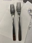 Lot 16. Dessert Fork and Dinner Fork