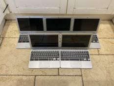 JOB LOT 5 x SAMSUNG 303C CHROMEBOOKS 11.6” 16GB SSD 2GB MEMORY WEBCAM WIFI HDMI RRP £299