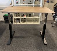 1 x Adjustable Standing/Seated Office Desk - Excellent condition