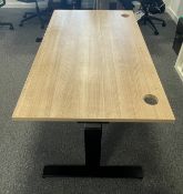 1 x Adjustable Standing/Seated Office Desk - Excellent condition