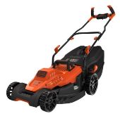 (80/P) RRP £205. Black + Decker 42cm 1800W Electric Lawn Mower (BEMW481BH). 50L Collection Box. E...