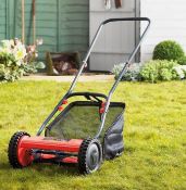 (101/Mez/1E) Lot RRP £145. 3x Sovereign Items. 1x 30cm Push Lawn Mower, Variable Cutting Height F...
