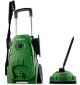 (49/6C) Lot RRP £158. 2x Powerbase High Pressure Washer 1850W With Patio Cleaner RRP £79 Each. (...