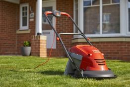 (57/6A) RRP £100.Flymo Hover Vac 250 Lawn Mower.