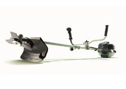 (47/6C) RRP £149. Powerbase 42.7cc Petrol Brush Cutter. Cutting Width: 420mm For Grass Trimmer, 2...