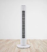 (28/6G) Lot RRP £160 - 4x Fan Items. 2x Arlec 31” White Tower Fan RRP £30 Each (1x No Box In Lot)...