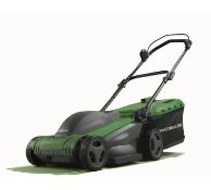 (42/6E) Lot RRP £228 – 2x Powerbase Lawn Mowers. 1x 1600W 37cm Electric Rotary Lawn Mower RRP £99...