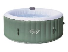 (3/6G) RRP £450. CleverSpa Cotswolds Portable Spa. 110 Powerful Massaging Air Jets. Space Saving...