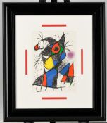 Joan Miro Lithograph Plate in Colours