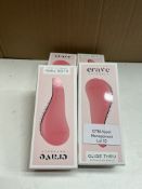 Crave Naturals Glide Thru Detangling Brush X 4. RRP £40 - GRADE A