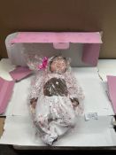 Silicone Like Baby Doll, Heavy. RRP £100 - GRADE U
