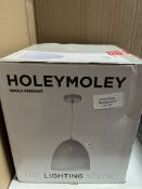 Holeymoley Single Pendant The Lighting Studio. RRP £40 - GRADE U