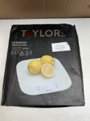 Taylor Waterproof Digital Dual Scales. RRP £25 - GRADE U