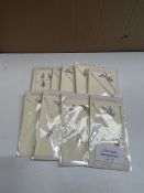 9 X Fashion Jewellery Sets, Silver Colour. RRP £90 - GRADE A