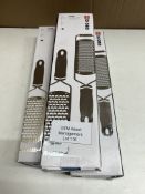 Assortment of Chef Graters. RRP £30 - GRADE A
