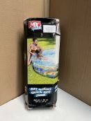 My Splash 6Ft Safari Quick Set Pool. RRP £30 - GRADE U