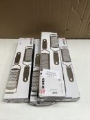 Assortment of Chef Graters. RRP £30 - GRADE A
