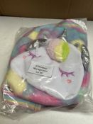 Unicorn Back Pack. RRP £25 - GRADE A