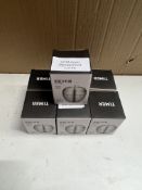 7 X Apple Time (Egg Timer). RRP £60 - GRADE A