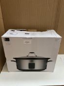 John Lewis 6L Slow cooker. RRP £75 - GRADE U