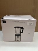 John Lewis Table blender with 1.75L Glass blending jug. RRP £60 - GRADE U