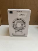 John Lewis 6 Inch USB Desk fan. RRP £20 - GRADE U