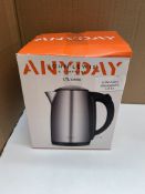 John Lewis Anyday 1.7L kettle. RRP £25 - GRADE U