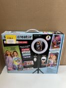 Studio Creator video maker kit deluxe. RRP £40 - GRADE U