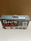 Paladone 8-bit GAME OVER Light. RRP £30 - GRADE U