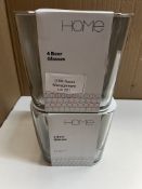 8 Home Beer Glasses. RRP £10 - GRADE A