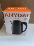 John Lewis Anyday 1.7L kettle. RRP £25 - GRADE U
