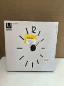 Umbra Blink clock. RRP £30 - GRADE U