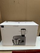 John Lewis JLSM628 Stand Food Mixer, Silver. RRP £144 - GRADE U