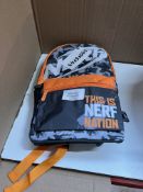Nerf day pack/ ruck sack. RRP £20 - GRADE U
