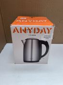 John Lewis Anyday 1.7L kettle. RRP £25 - GRADE U