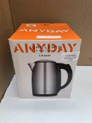 John Lewis Anyday 1.7L kettle. RRP £25 - GRADE U