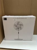 John Lewis 16 Inch pedestal fan 2in1. RRP £50 - GRADE U