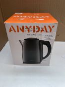John Lewis Anyday 1.7L kettle. RRP £25 - GRADE U