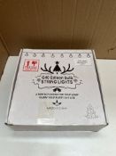 G40 Edison bulb String Lights. RRP £25 - GRADE U