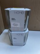 8 Home Beer Glasses. RRP £10 - GRADE A