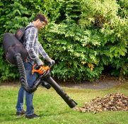 (61) RRP £103. Black + Decker 3000W Backpack BlowVac. The Variable Speed Dial Allows You To Match...