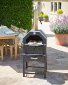 (25) RRP £207. La Hacienda Multi Function Pizza Oven Black. Can Cook Artisan Style Pizza, Tasty B...