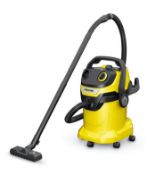 (32) RRP £189. Karcher WD5 Wet And Dry Cylinder Vacuum. 1100W. 25L Waste Capacity. Blower Functio...